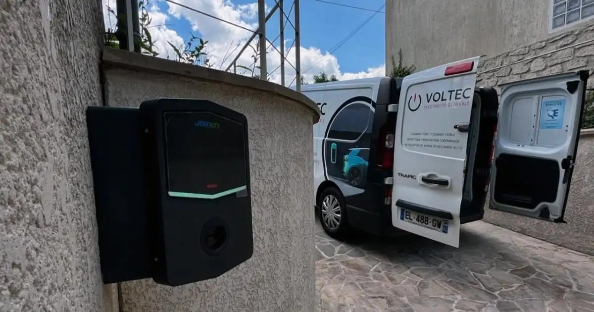 installation borne de recharge electrique